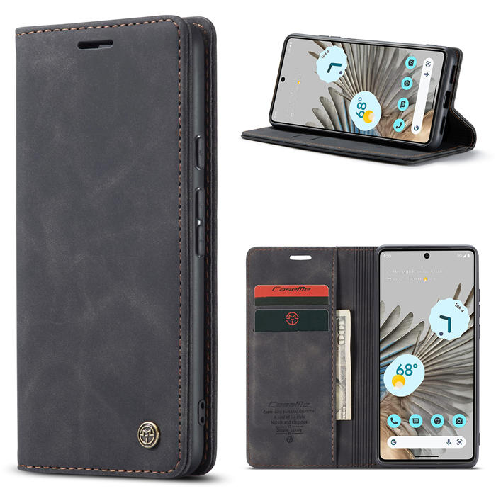 CaseMe Google Pixel 7 Pro Wallet Kickstand Magnetic Flip Case