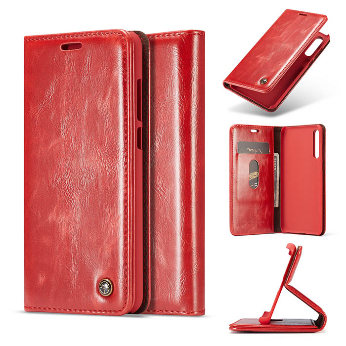 CaseMe Huawei P20 Pro Wallet Magnetic Flip Case Red