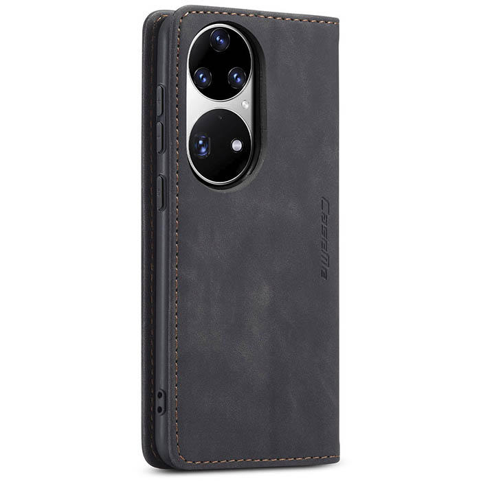 CaseMe Huawei P50 Pro Wallet Kickstand Magnetic Flip Leather Case