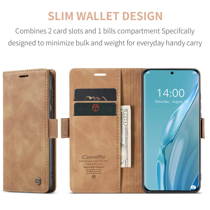 CaseMe Huawei P60 Art Wallet kickstand Magnetic Leather Case