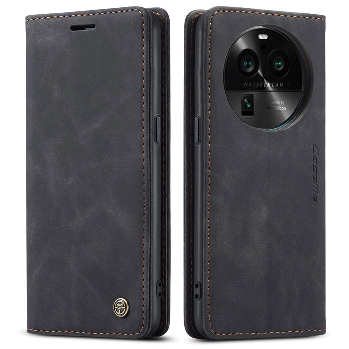 CaseMe OPPO Find X6 Pro Wallet Suede Leather Case