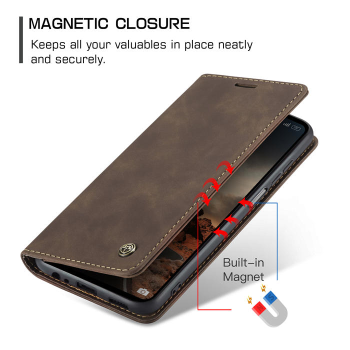 CaseMe Reamle C55 Wallet Suede Leather Case