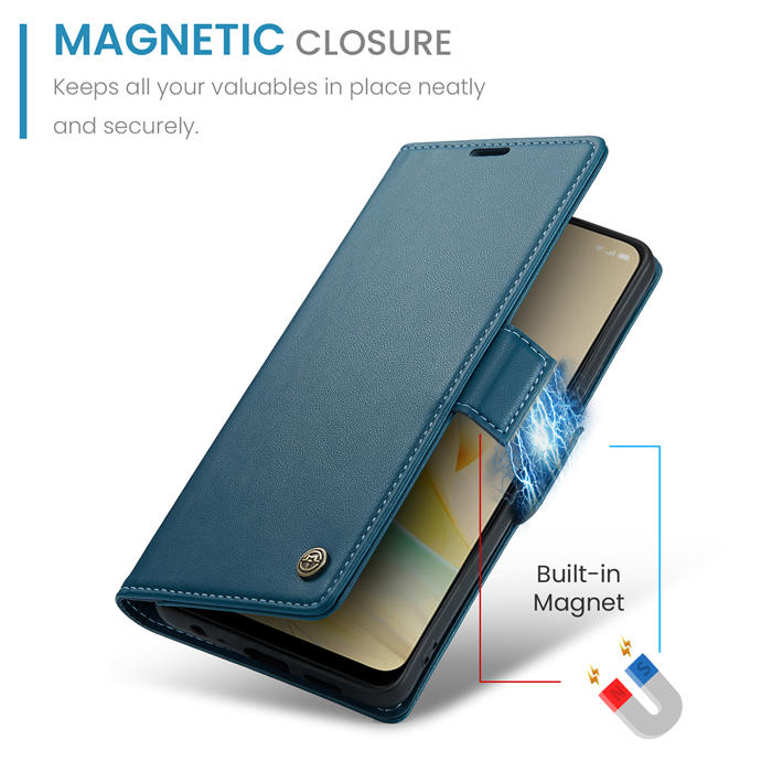 CaseMe OPPO Reno8 T 4G Wallet RFID Blocking Magnetic Buckle Case