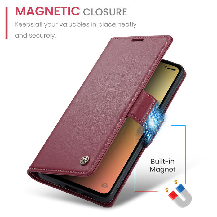 CaseMe OPPO Reno8 Pro 5G Wallet RFID Blocking Magnetic Buckle Case