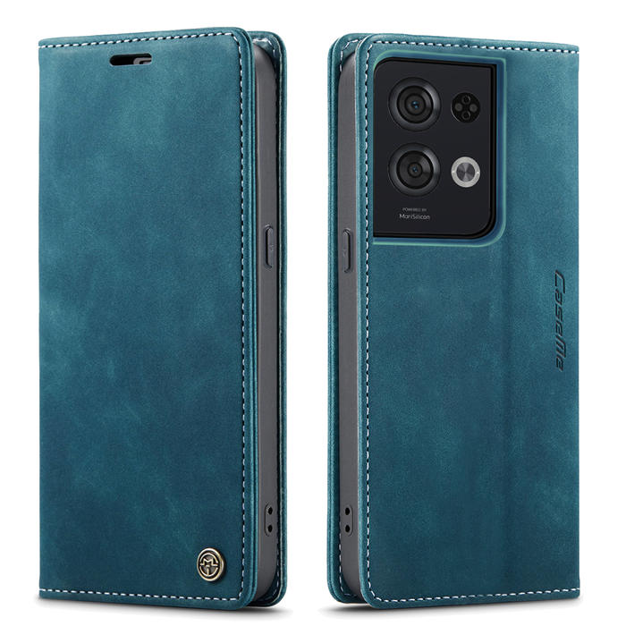 CaseMe OPPO Reno8 Pro 5G Wallet Suede Leather Case