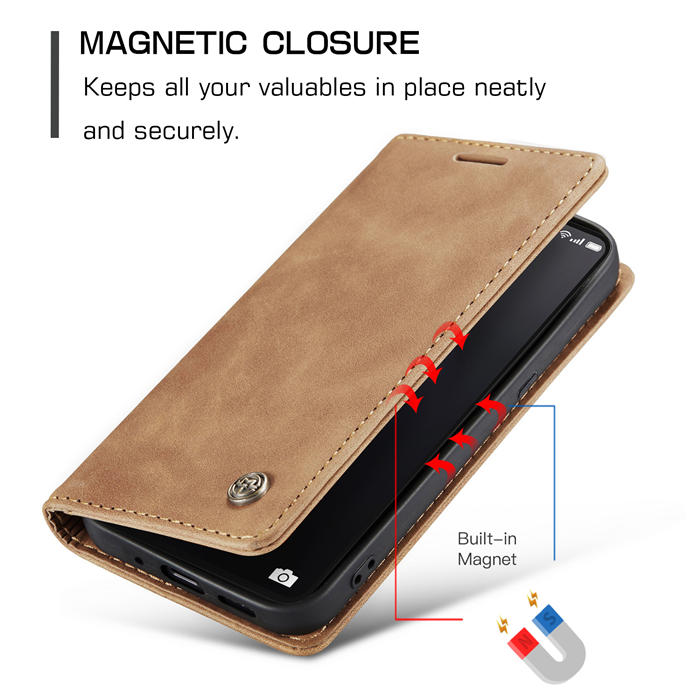 CaseMe OPPO Reno8 Pro 5G Wallet Suede Leather Case