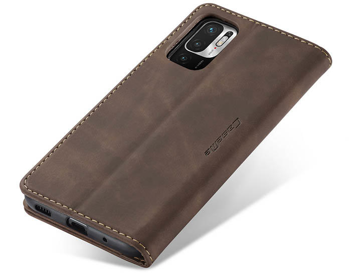 CaseMe Xiaomi Redmi Note 10 5G Wallet Kickstand Magnetic Flip Leather Case