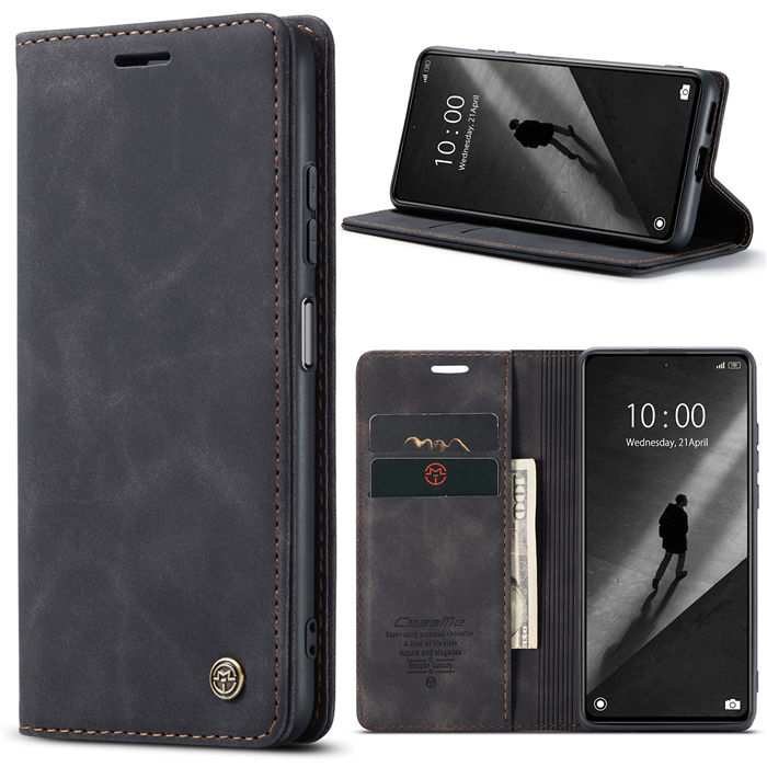 CaseMe Xiaomi Redmi Note 12 Pro Plus 5G Wallet Suede Leather Case