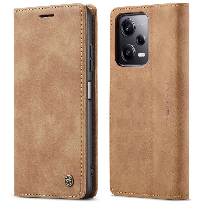 CaseMe Xiaomi Redmi Note 12 Pro Plus 5G Wallet Suede Leather Case