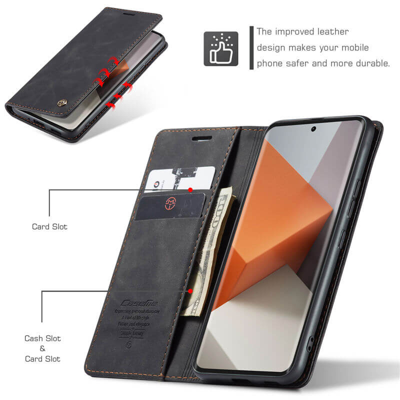 CaseMe Xiaomi Redmi Note 13 Pro Plus 5G Wallet Case