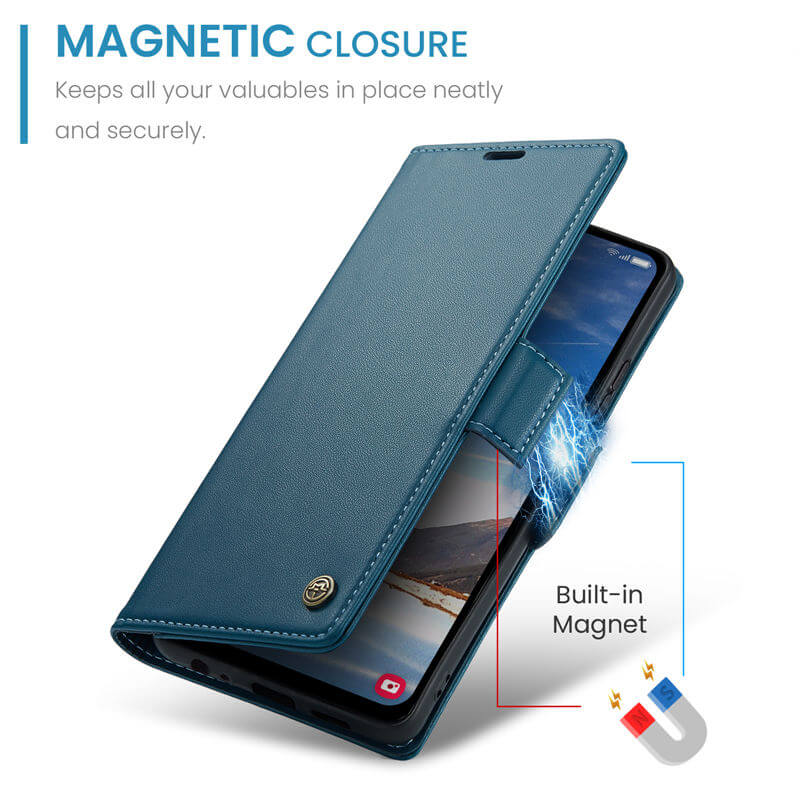 CaseMe Samsung Galaxy A05S Wallet RFID Blocking Case