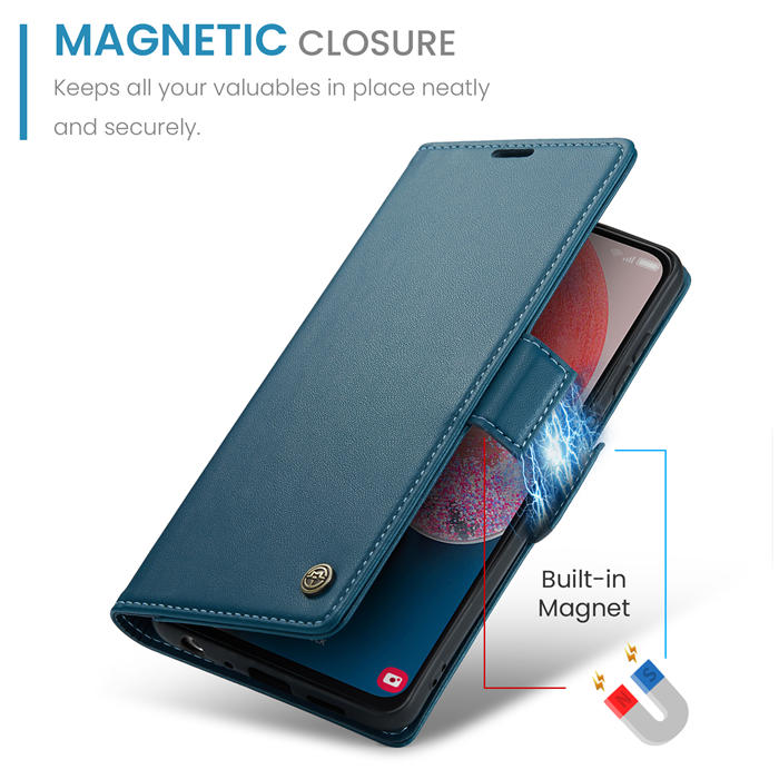 CaseMe Samsung Galaxy A13 4G/5G Wallet RFID Blocking Magnetic Buckle Case