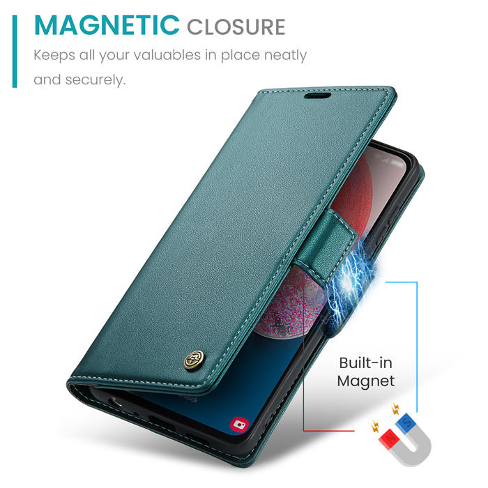 CaseMe Samsung Galaxy A13 4G/5G Wallet RFID Blocking Magnetic Buckle Case