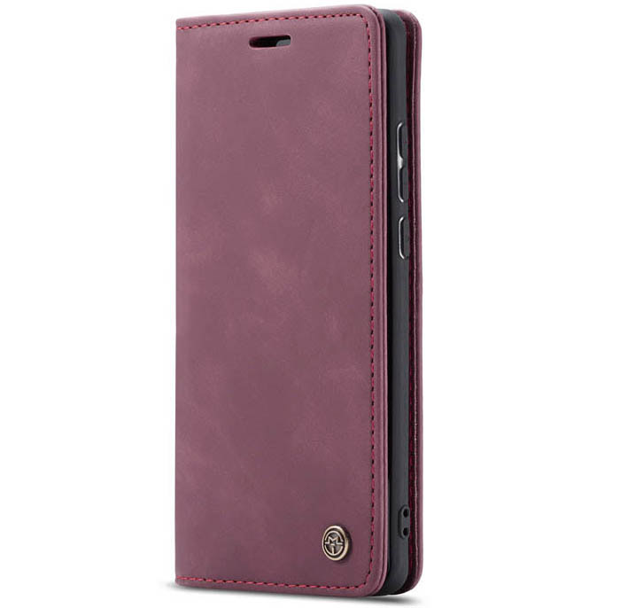 CaseMe Samsung Galaxy A30 Retro Wallet Kickstand Magnetic Flip Leather Case