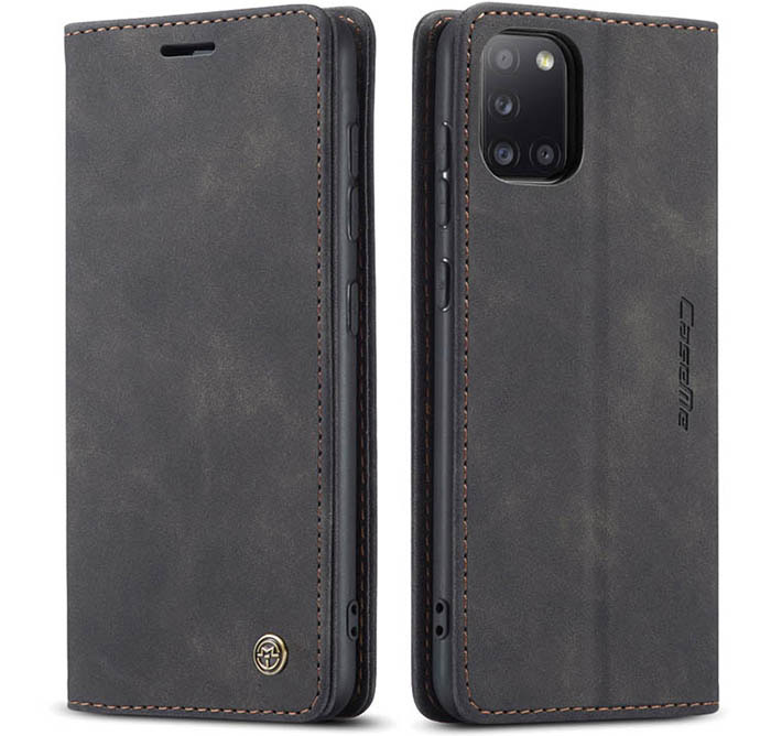 CaseMe Samsung Galaxy A31 Wallet Kickstand Magnetic Flip Leather Case