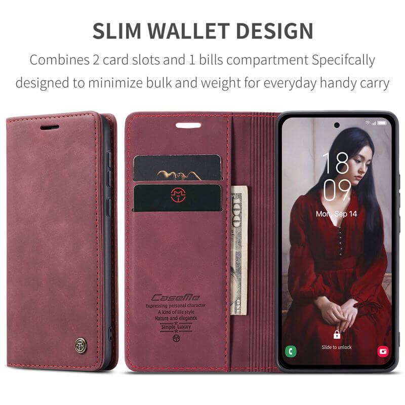 CaseMe Samsung Galaxy A35 Wallet Case