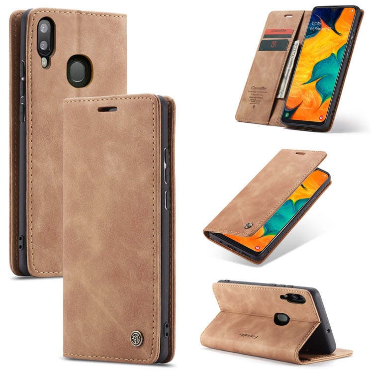 Shockproof Flip Case Cover for Samsung Galaxy A40 Lomogo Leather Wallet Case for Galaxy A40 with Stand Feature Card Holder Magnetic Closure LOTXI150155 L4