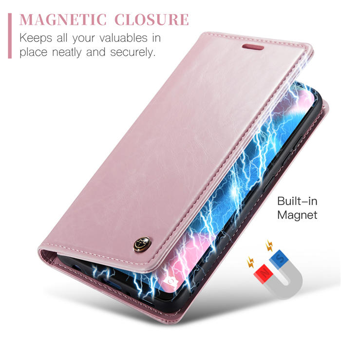 CaseMe Samsung Galaxy A50 Wallet Kickstand Magnetic Flip Case