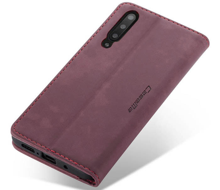 CaseMe Samsung Galaxy A50 Retro Wallet Kickstand Magnetic Flip Leather Case