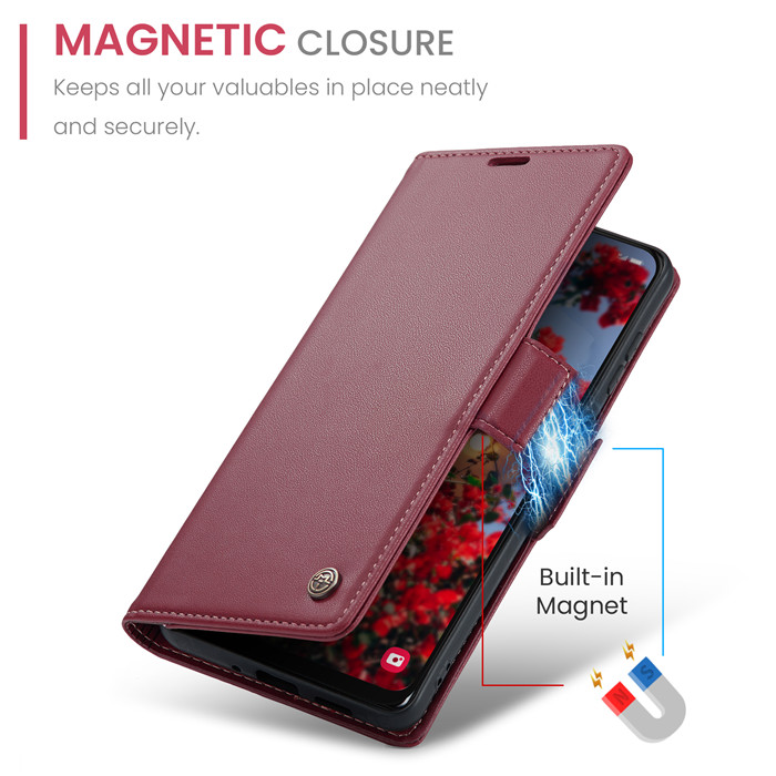 CaseMe Samsung Galaxy A50 Wallet RFID Blocking Case