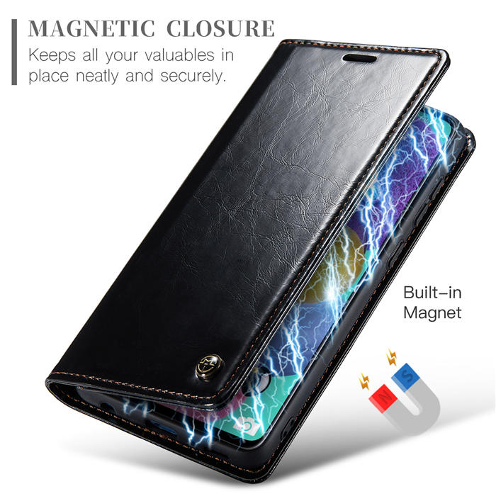 CaseMe Samsung Galaxy A51 4G Wallet Kickstand Magnetic Flip Case