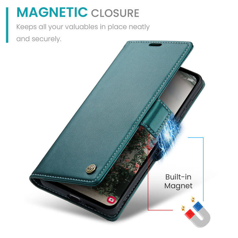 CaseMe Samsung Galaxy A55 Wallet RFID Blocking Case