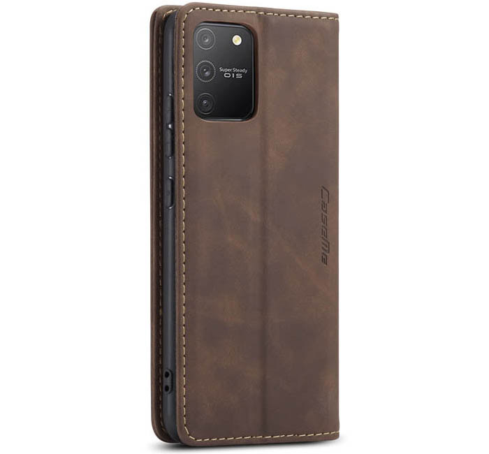 CaseMe Samsung Galaxy A91/S10 Lite Wallet Kickstand Magnetic Flip Leather Case