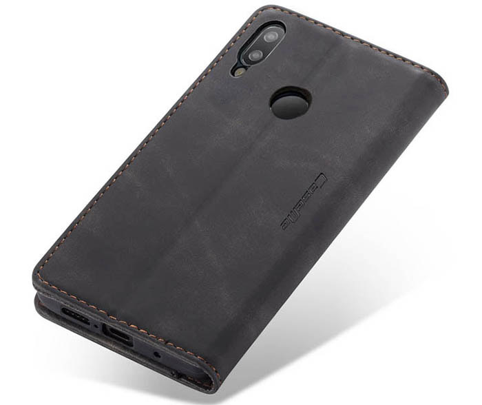 CaseMe Samsung Galaxy M20 Wallet Kickstand Magnetic Flip Leather Case