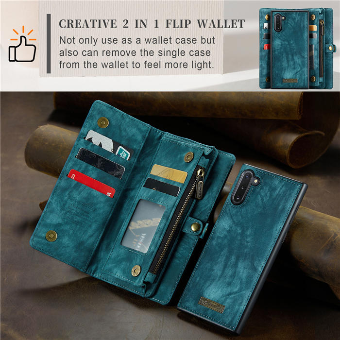 CaseMe Samsung Galaxy Note 10 Wallet Case with Wrist Strap