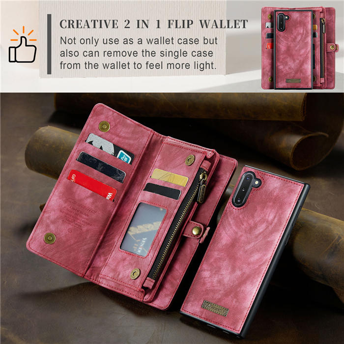 CaseMe Samsung Galaxy Note 10 Wallet Case with Wrist Strap