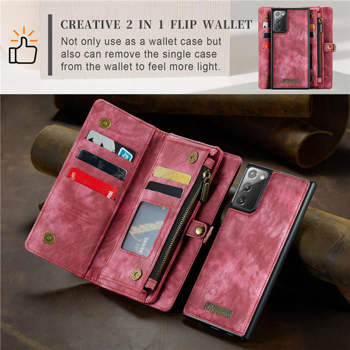 CaseMe Samsung Galaxy Note 20 Wallet Case with Wrist Strap