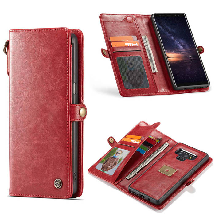 CaseMe Samsung Galaxy Note 9 Wallet Magnetic Detachable 2 in 1 Case