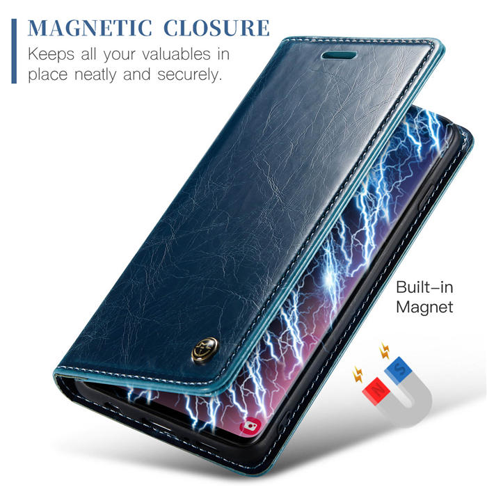 CaseMe Samsung Galaxy S10 Plus Wallet Kickstand Magnetic Flip Case