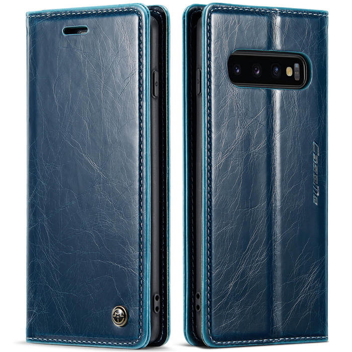 CaseMe Samsung Galaxy S10 Wallet Kickstand Magnetic Flip Case