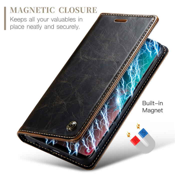 CaseMe Samsung Galaxy S10e Wallet Kickstand Magnetic Flip Case