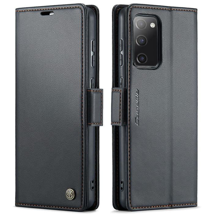 CaseMe Samsung Galaxy S20 FE Wallet RFID Blocking Magnetic Buckle Case