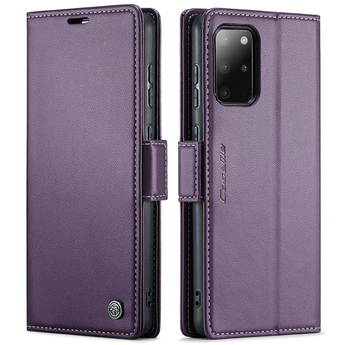 CaseMe Samsung Galaxy S20 Plus Wallet RFID Blocking Magnetic Buckle Case