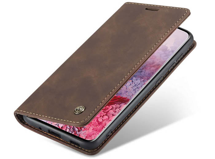 CaseMe Samsung Galaxy S20 Ultra Wallet Kickstand Magnetic Flip Leather Case