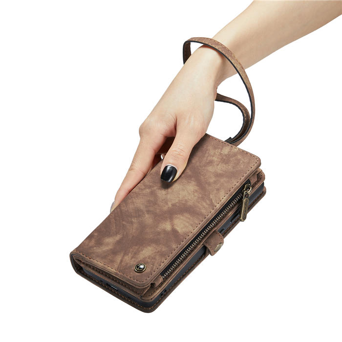 CaseMe Samsung Galaxy S22 Plus Wallet Case with Wrist Strap