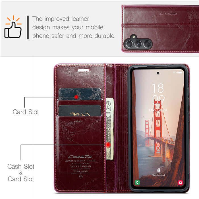 CaseMe Samsung Galaxy S23 FE Wallet Case