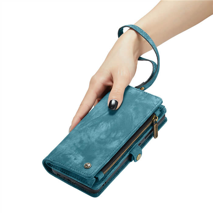 CaseMe Samsung Galaxy S23 FE Wallet Case with Wrist Strap