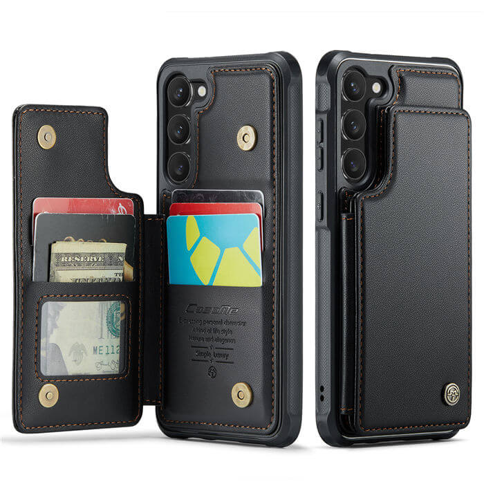 CaseMe Samsung Galaxy S23 Plus RFID Blocking Card Holder Case