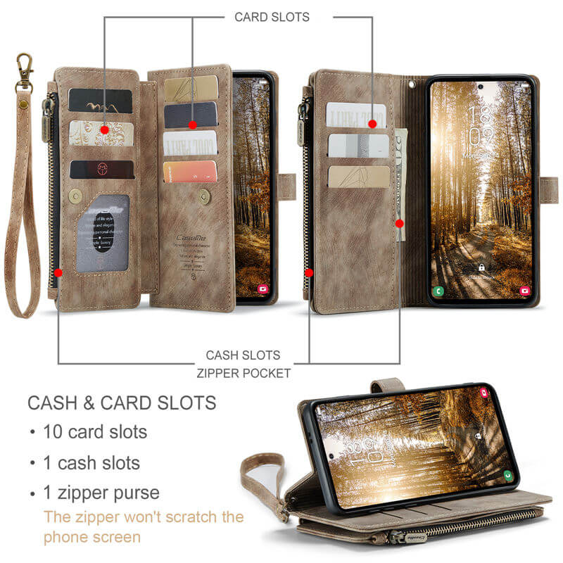 CaseMe Samsung Galaxy S24 Plus Wallet Case
