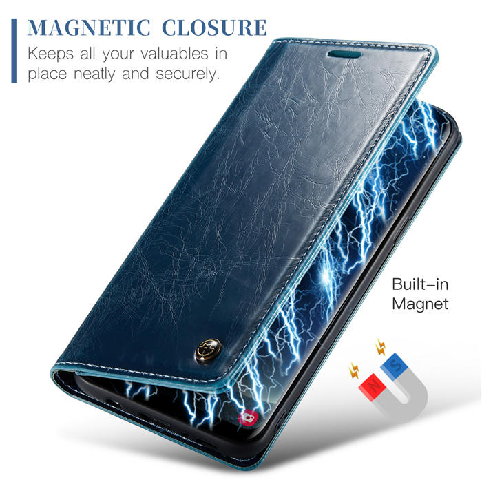 CaseMe Samsung Galaxy S8 Wallet Kickstand Magnetic Flip Case