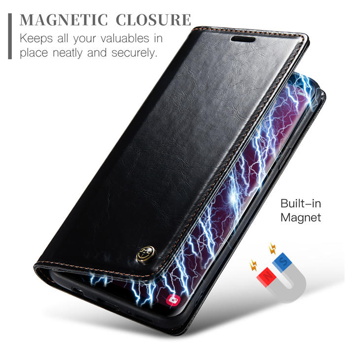 CaseMe Samsung Galaxy S9 Wallet Kickstand Magnetic Flip Case