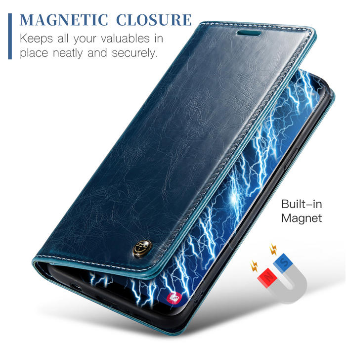 CaseMe Samsung Galaxy S9 Plus Wallet Kickstand Magnetic Flip Case