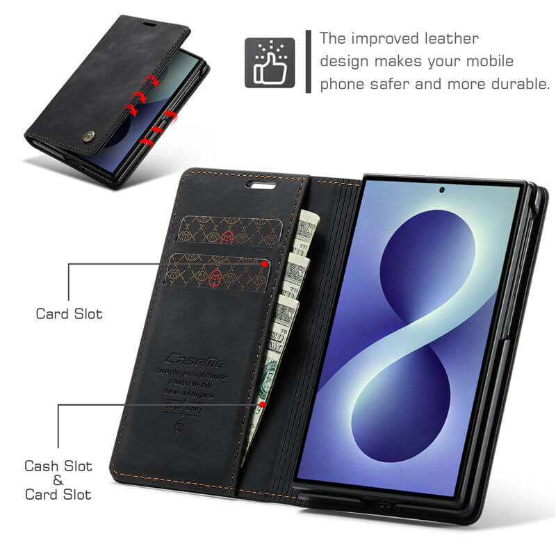 CaseMe Samsung Galaxy Z Fold 8 Wallet Case