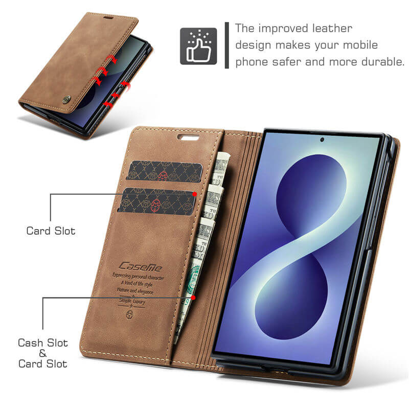 CaseMe Samsung Galaxy Z Fold 8 Wallet Case