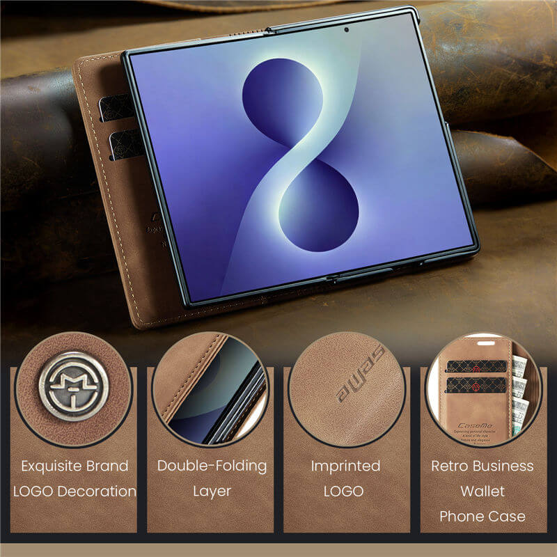 CaseMe Samsung Galaxy Z Fold 8 Wallet Case