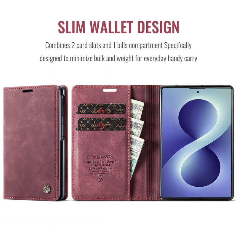 CaseMe Samsung Galaxy Z Fold 8 Wallet Case